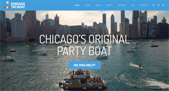 Desktop Screenshot of chicagotikiboat.com